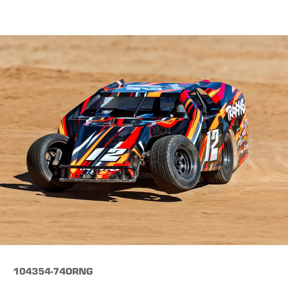 TRAXXAS SLASH MODIFIED DIRT OVAL RACER (BL-2S) - RED