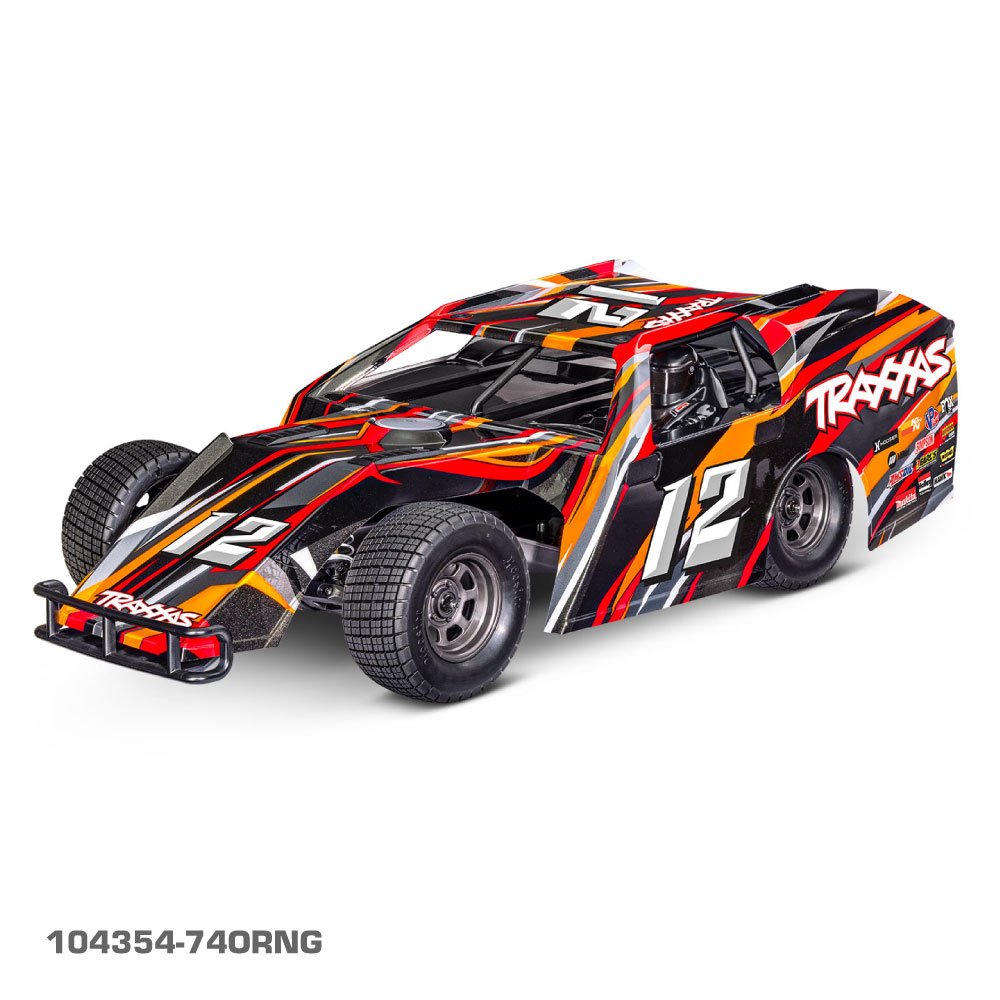 TRAXXAS SLASH MODIFIED DIRT OVAL RACER (BL-2S) - RED