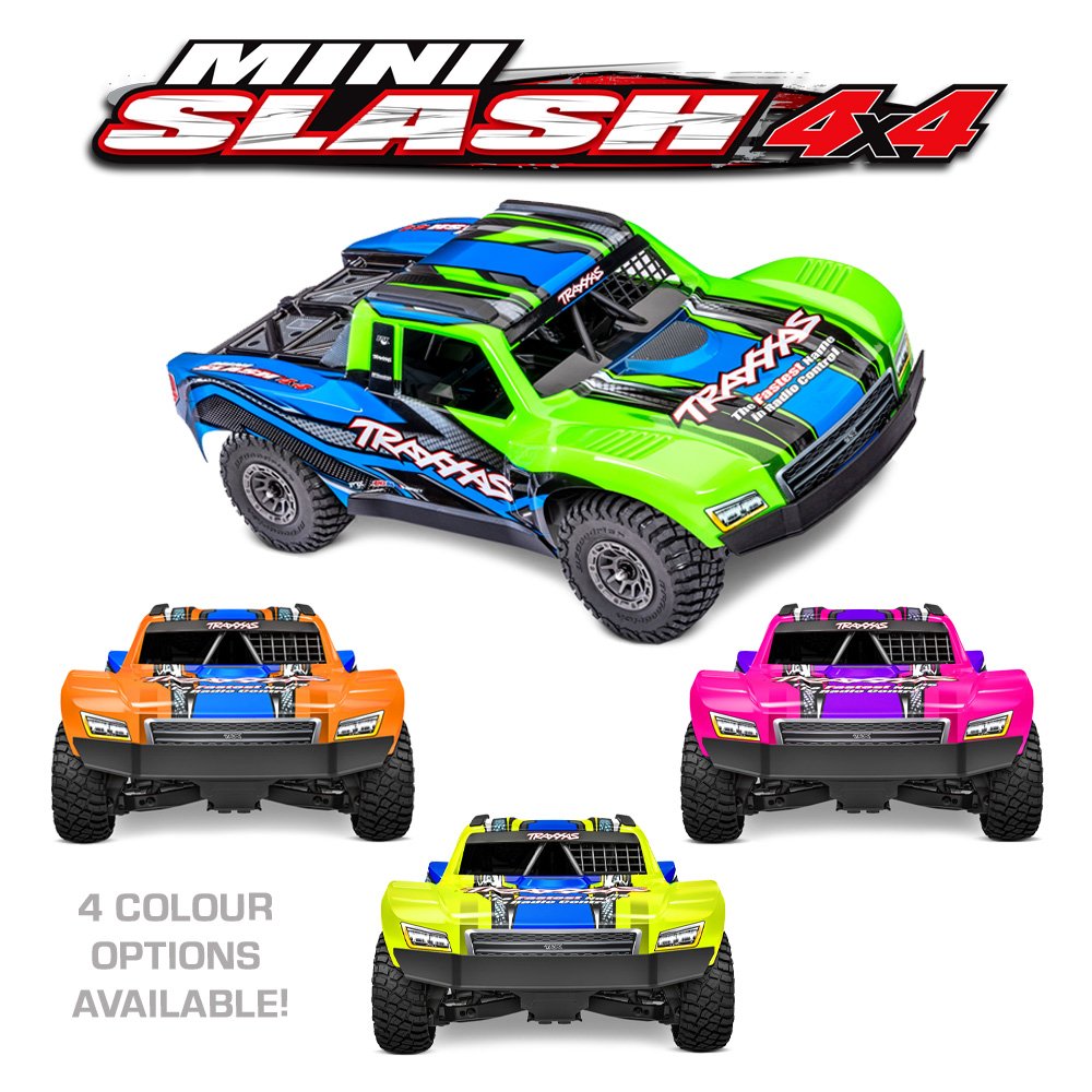 TRAXXIS MINI SLASH 4X4 ASSORTED