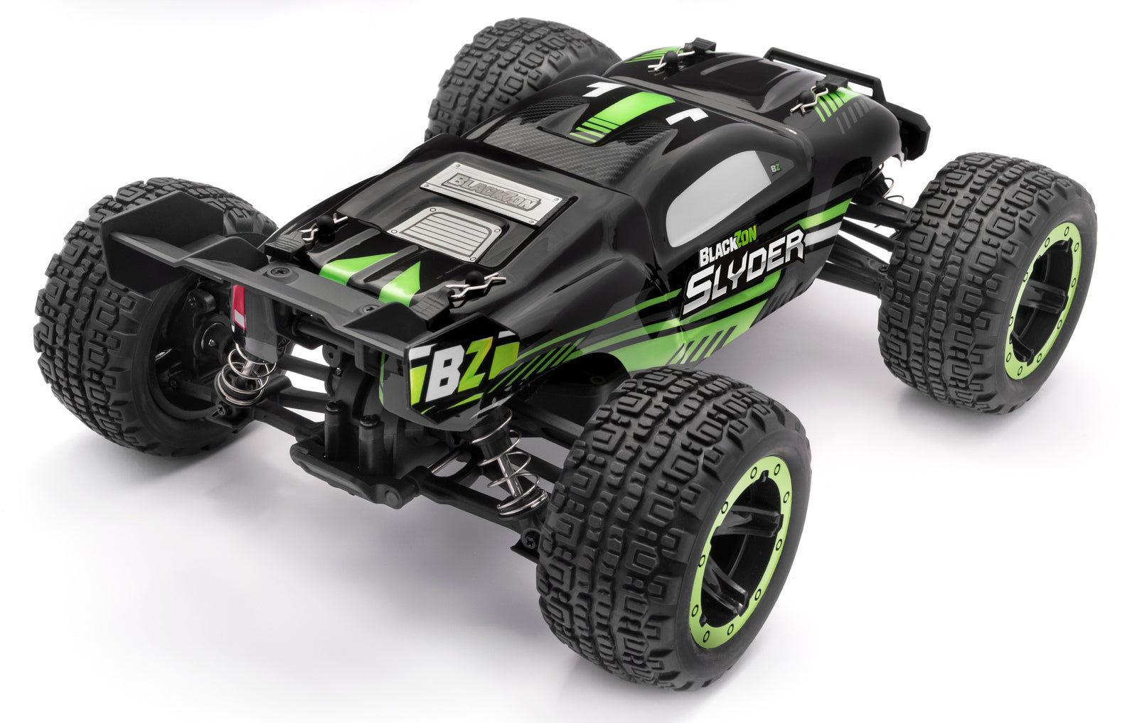 BLACKZON SLYDER MT 1/16 4WD ELECTRIC STADIUM TRUCK - GRE