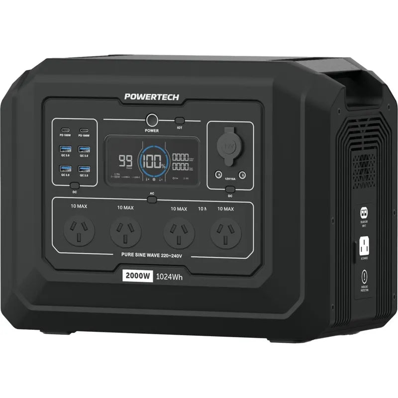 PWR STN LIFEPO4 2000W 1024WH PWRTCH
