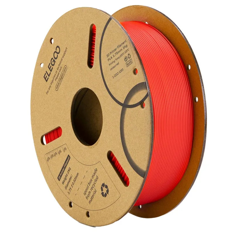 FILAMENT PLA RED 1.75MM 1KG RL