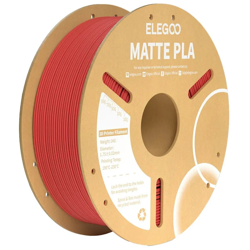 FILAMENT PLA MATTE R/RED 1.75MM RL