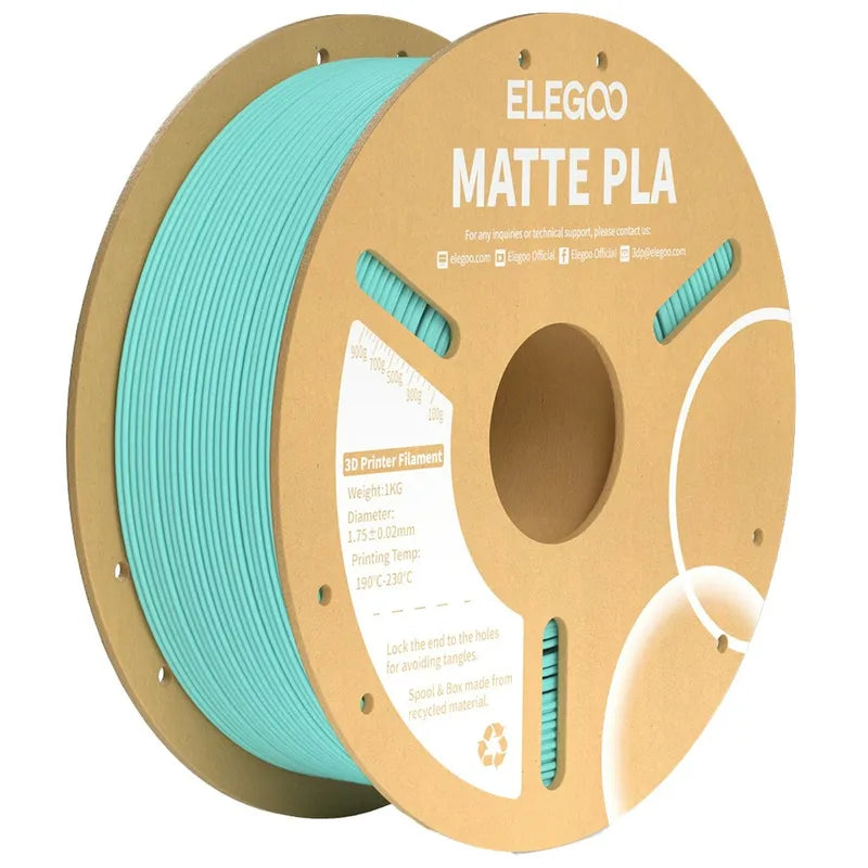 FILAMENT PLA MATTE T/GRN 1.75MM RL