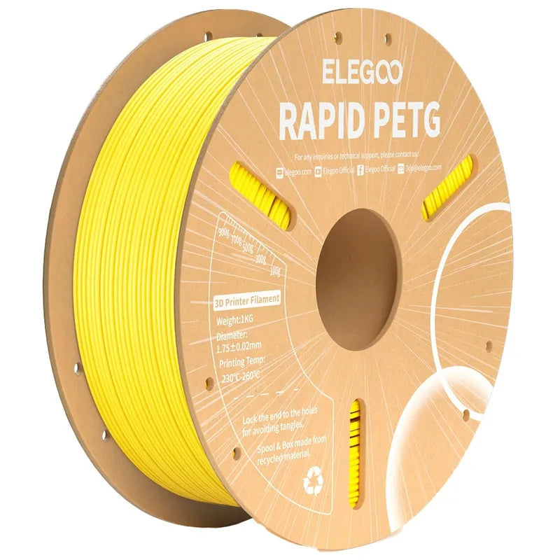 FILAMENT PETG RAPID YEL 1.75MM 1KG RL